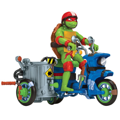 TMNT: Mutant Mayhem Movie Battle Cycle with Raphael Figure