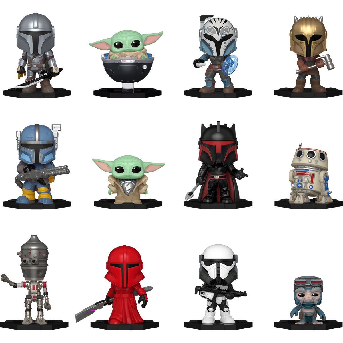 Star Wars: The Mandalorian Funko Mystery Minis Display