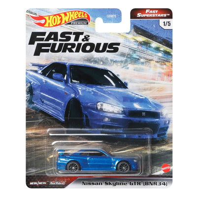 Hot Wheels 2021 Fast and Furious  -  Nissan Skyline GTR (BNR34)