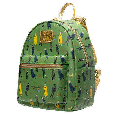 Loungefly Loki Multi-Loki Mini-Backpack