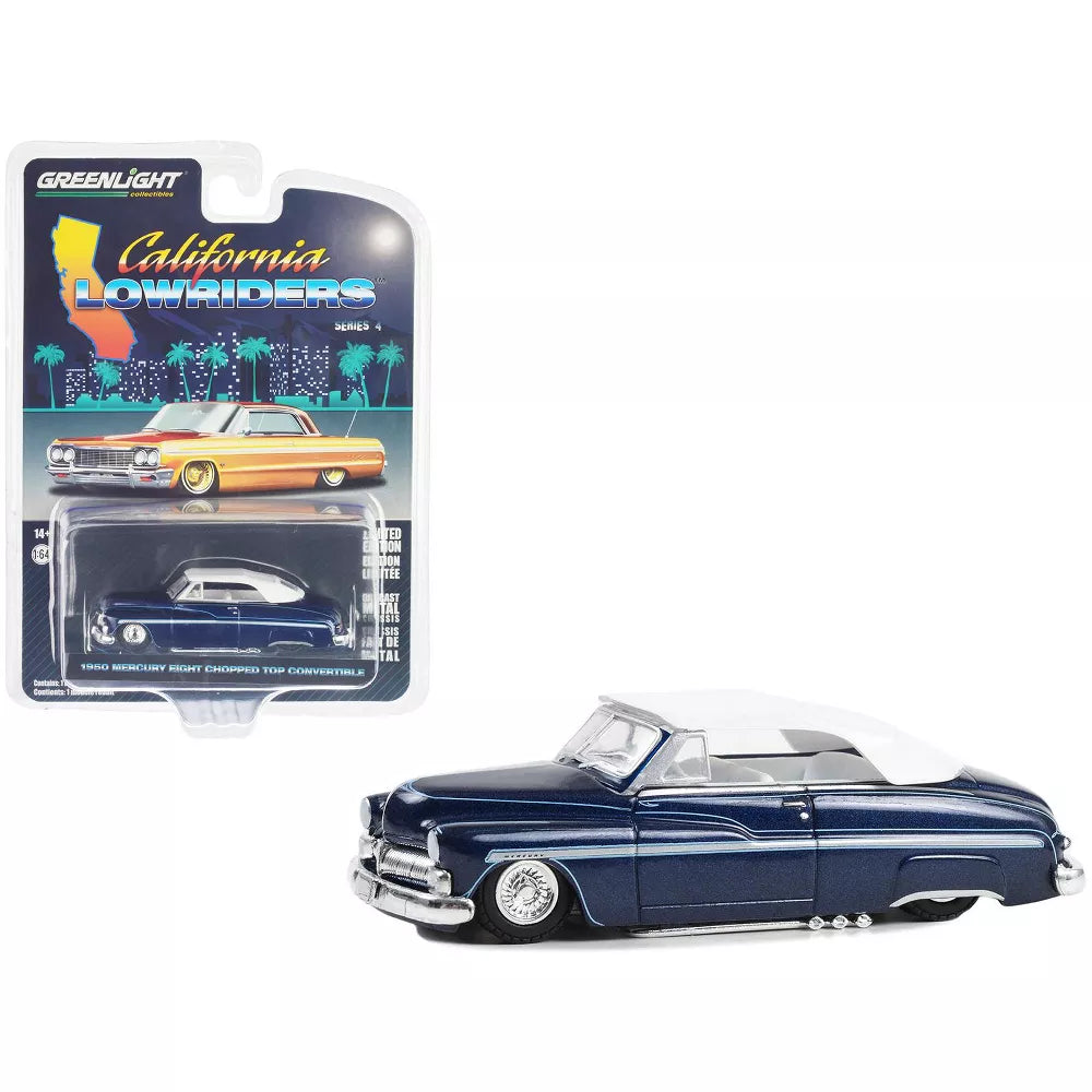 Greenlight California Lowriders Series 4 - 1950 Mercury Eight Chopped Top Convertible