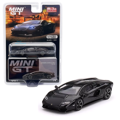 Mini GT Lamborghini Countach LPI 800-4 (Nero Maia) Black #607