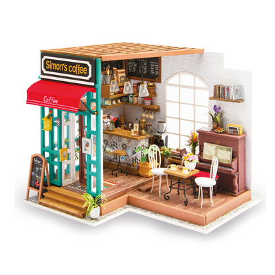 Rolife Simon's Coffee Diy Mini House Cafe Shop