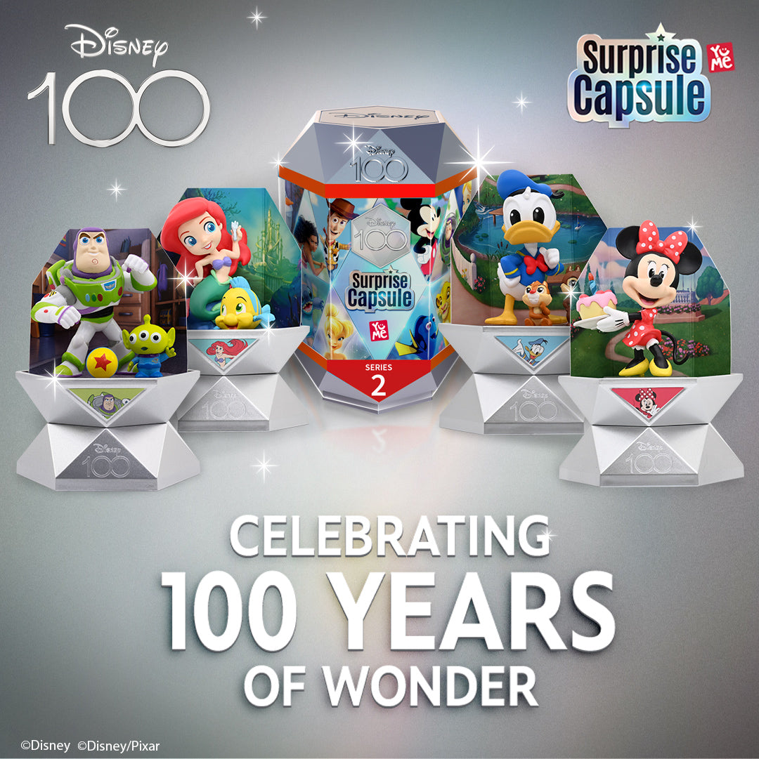 Yume Disney 100 Mystery Capsule Toy Figure Series 2