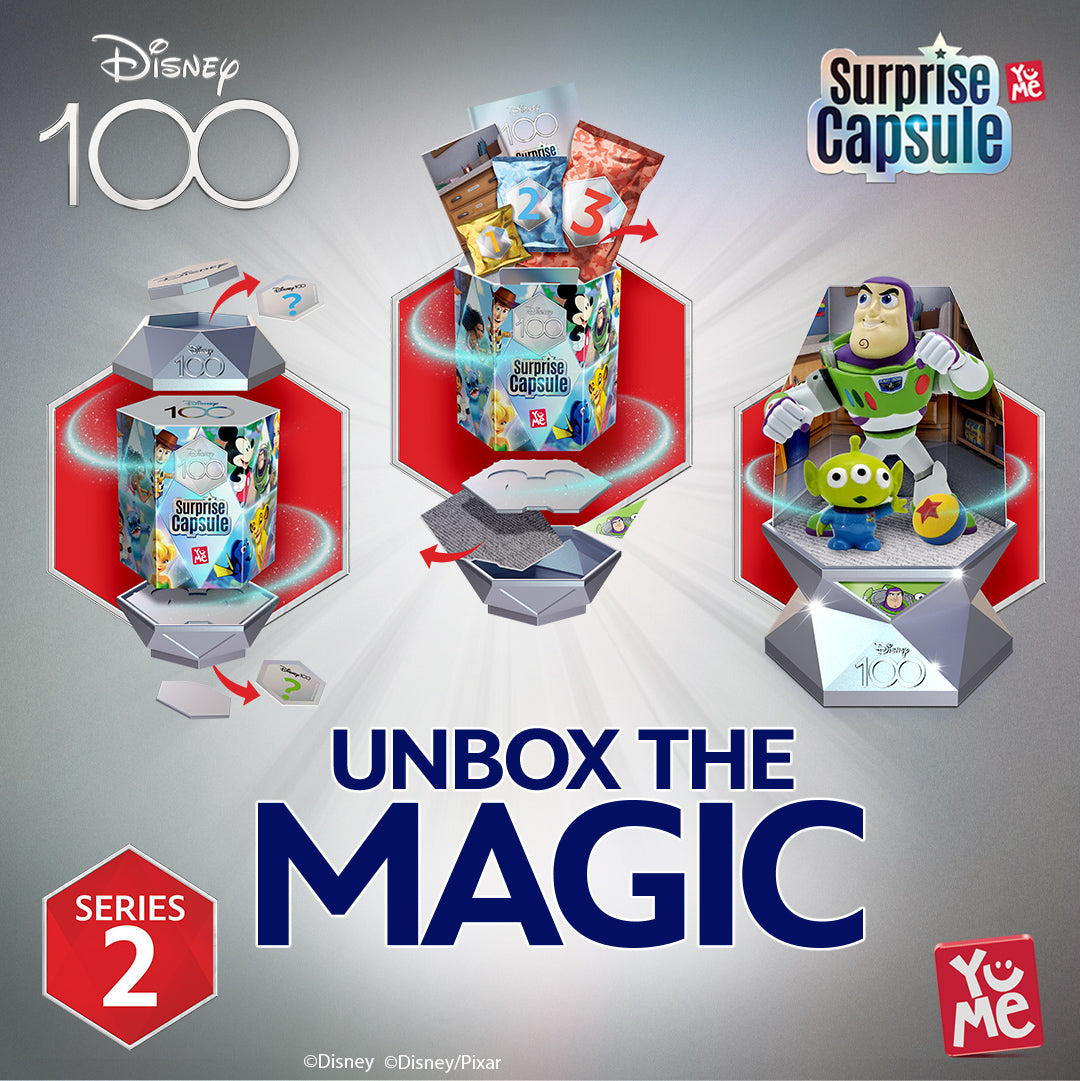 Yume Disney 100 Mystery Capsule Toy Figure Series 2