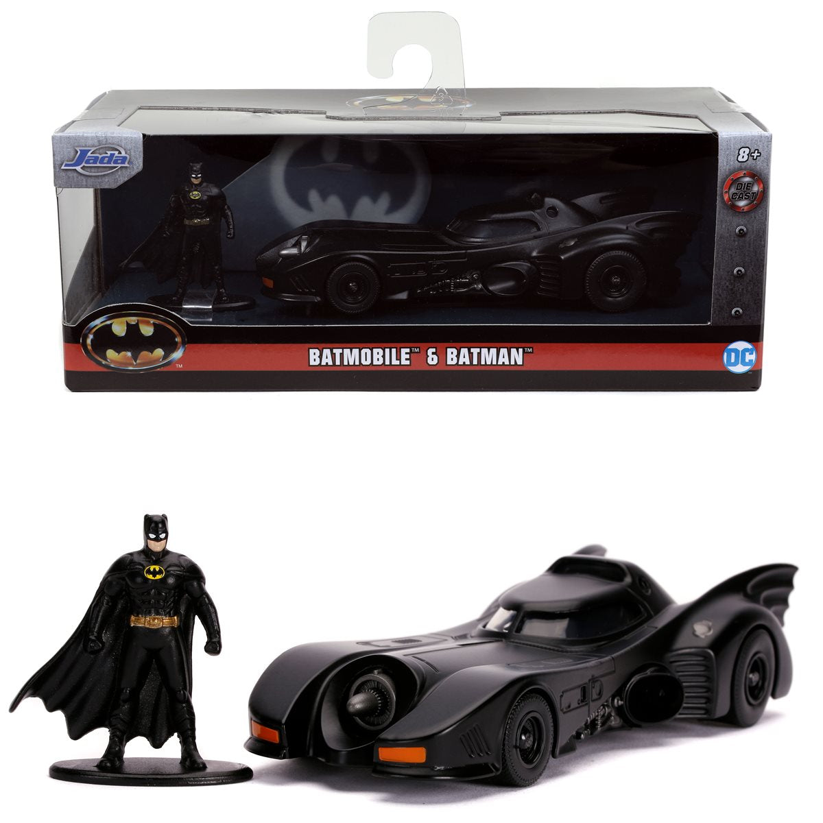 Batman 1989 1:32 Scale Die-Cast Metal Vehicle with Figure