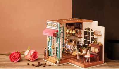 Rolife Simon's Coffee Diy Mini House Cafe Shop