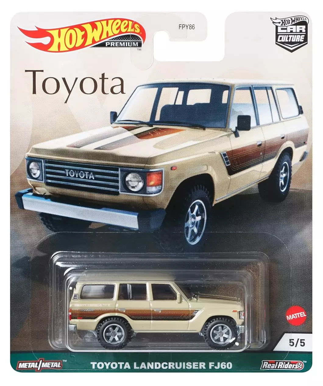 Hot Wheels Premium Car Culture 2021 - Toyota Landcruiser FJ60